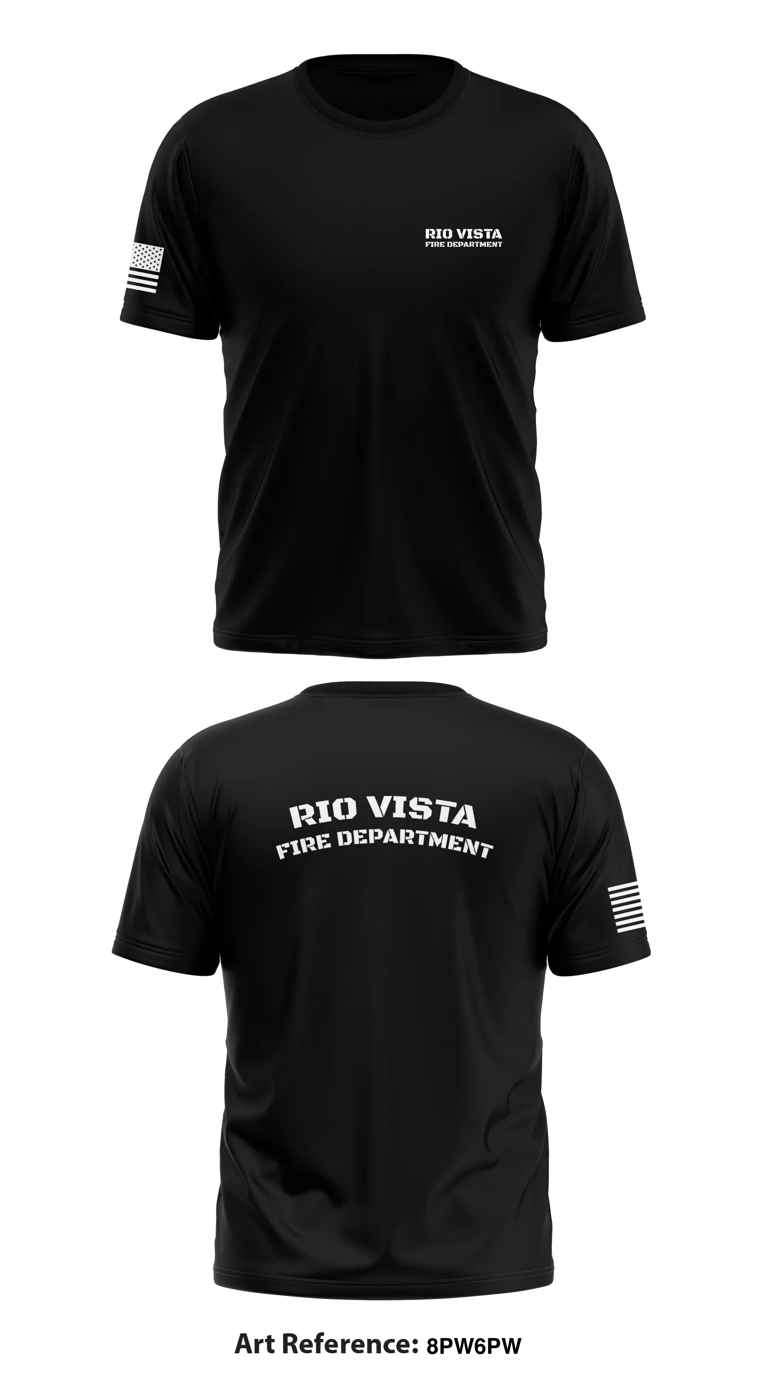 Rio Vista Fire Department  Store 1 Core Men's SS Performance Tee - 8PW6Pw