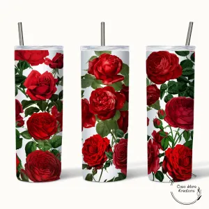 Rose 20 oz. Skinny Tumbler