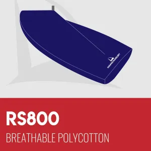 RS800 Boat Cover - Boom Up - Breathable Polycotton