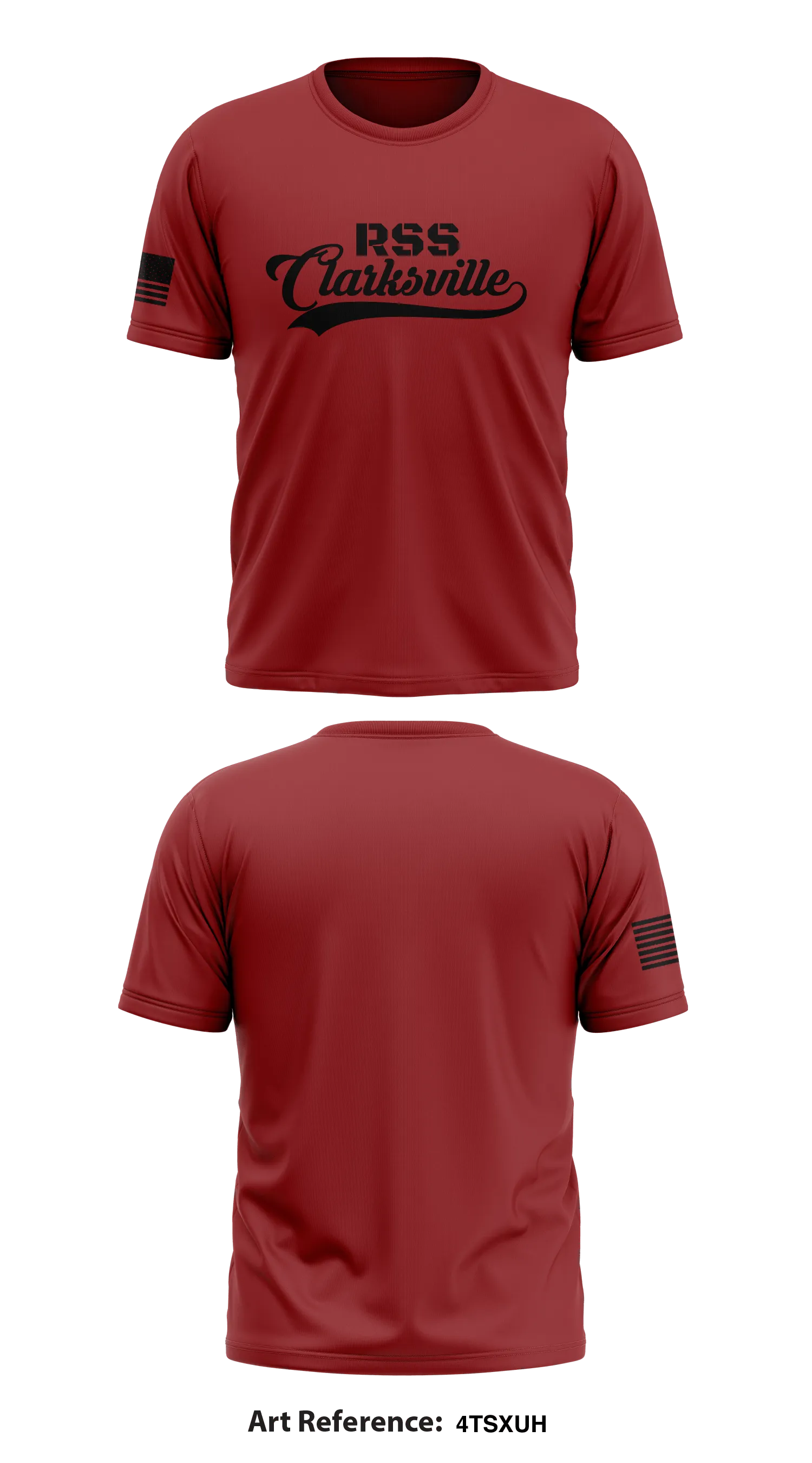 RSS CLARKSVILLE  Store 1 Core Men's SS Performance Tee - 4TSxUh