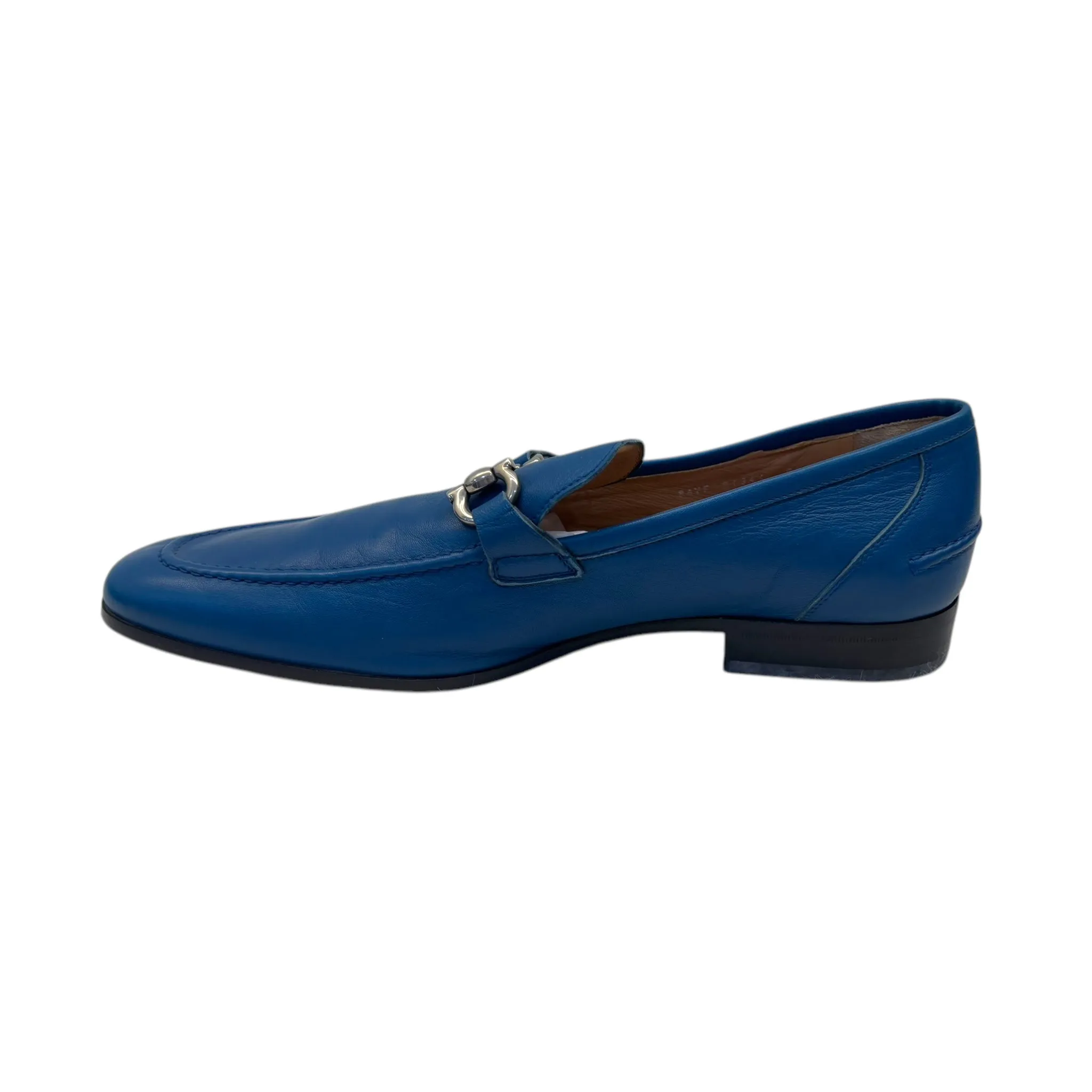 Salvatore Ferragamo Blue Loafers Men UK 9.5