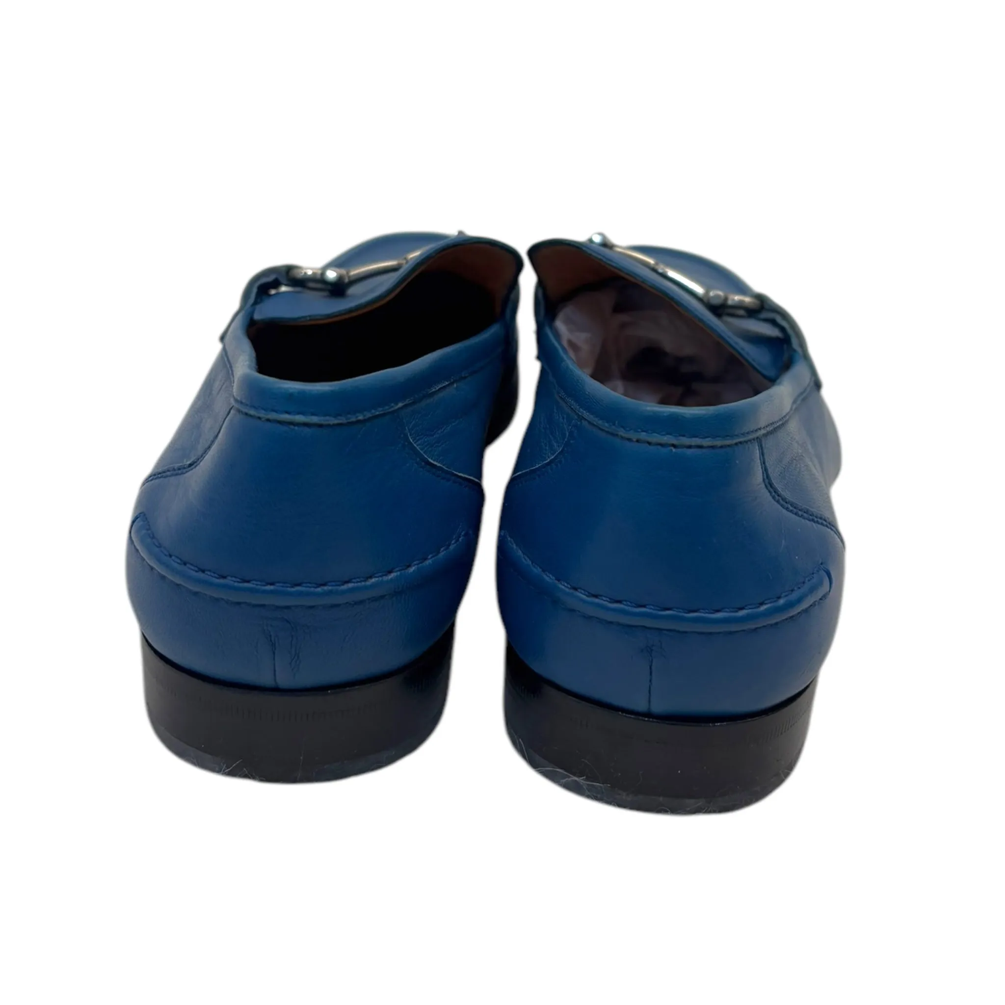 Salvatore Ferragamo Blue Loafers Men UK 9.5
