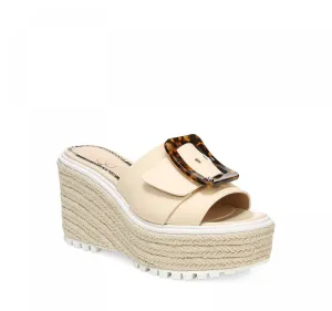 Sam Edelman Women's Livi Wedge Sandal H5860L1 Summer Sand Brown 6.5M
