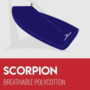 Scorpion Boat Cover - Boom Up - Breathable Polycotton