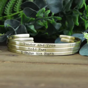 Scottish Clan Motto Bracelet