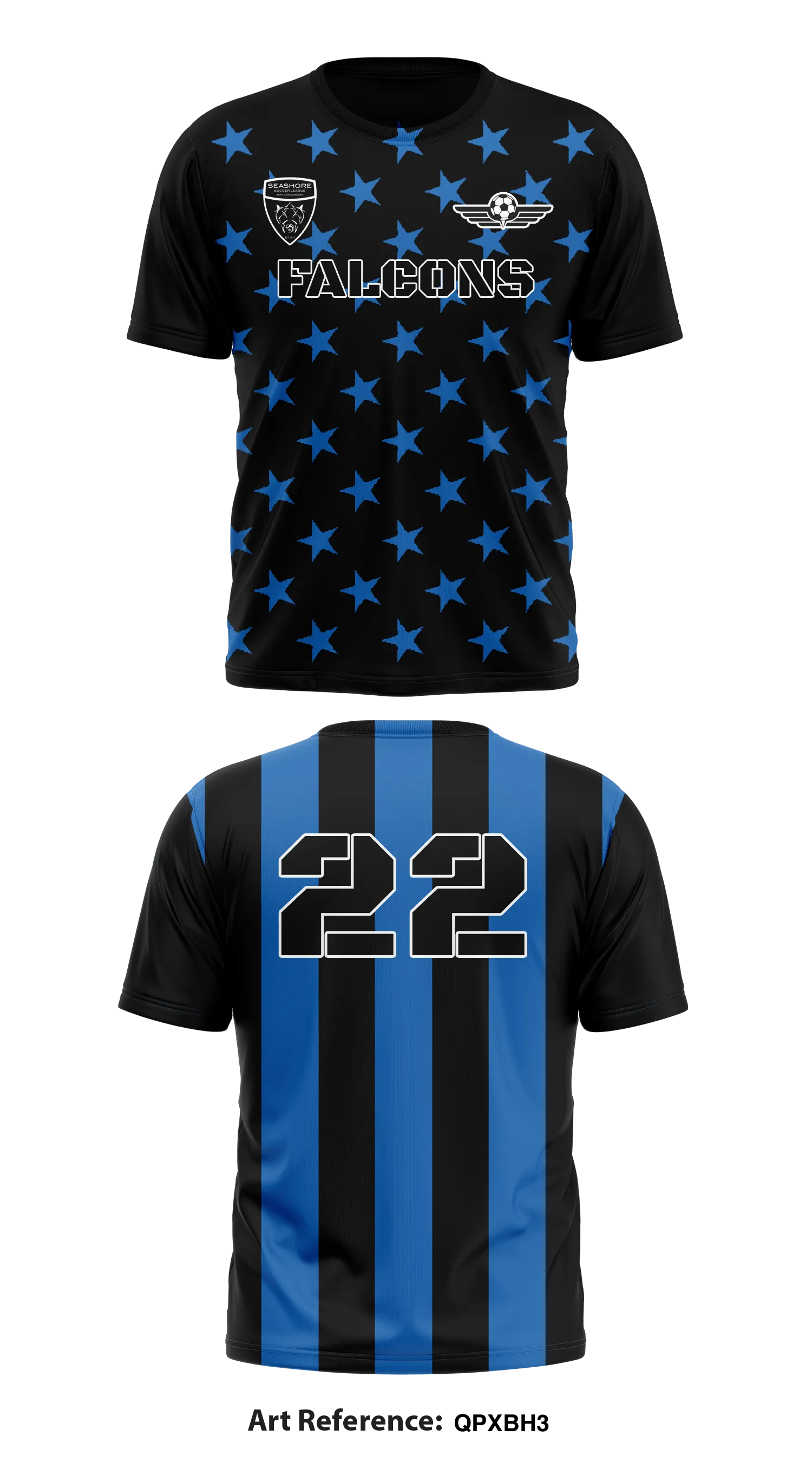 Seashore Soccer League Core Men's SS Performance Tee - qPXBH3