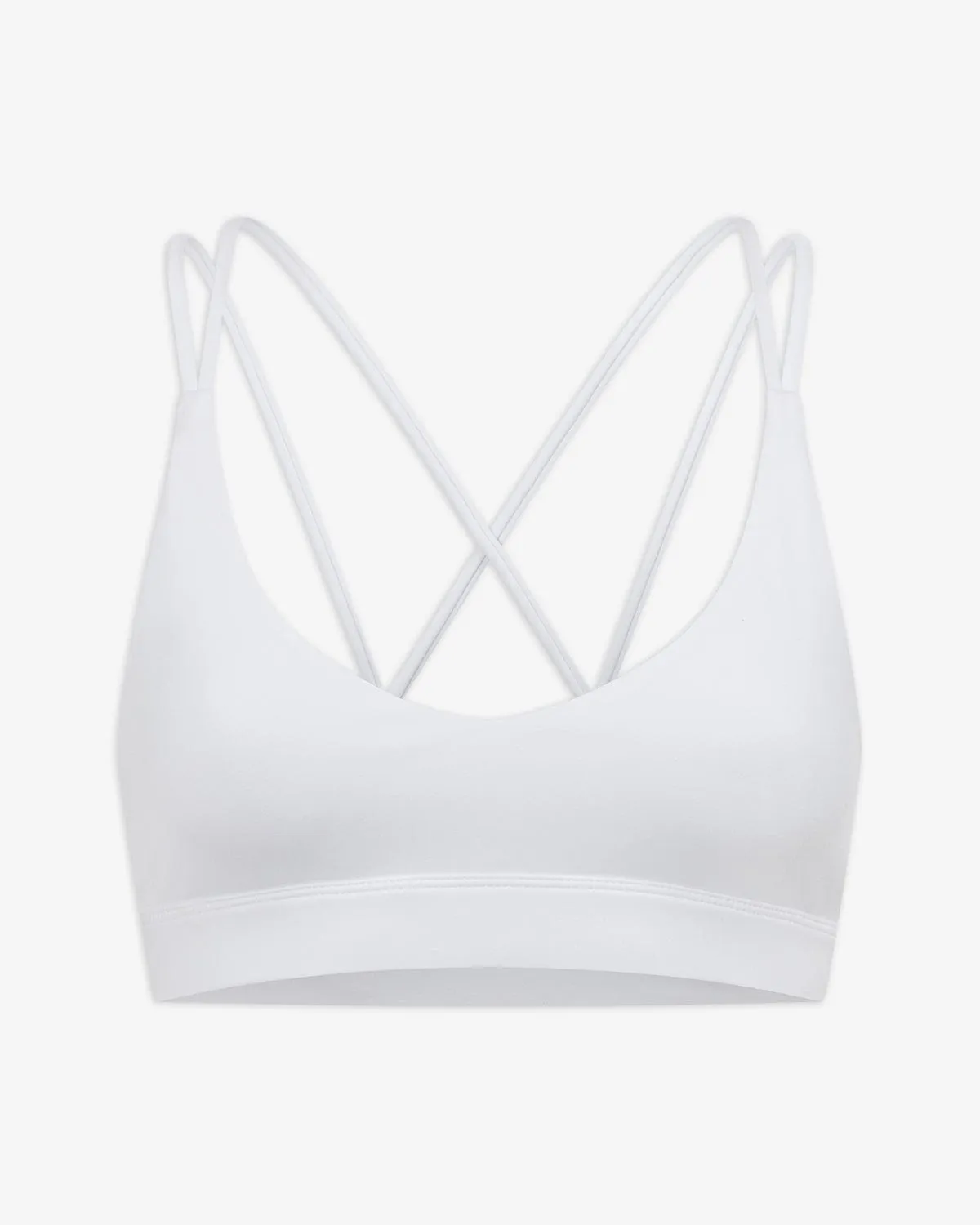 Serenity Iris Crop | White
