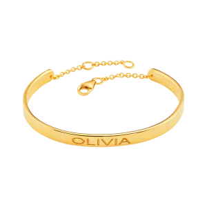 Signature Engravable Cuff ID Bracelet