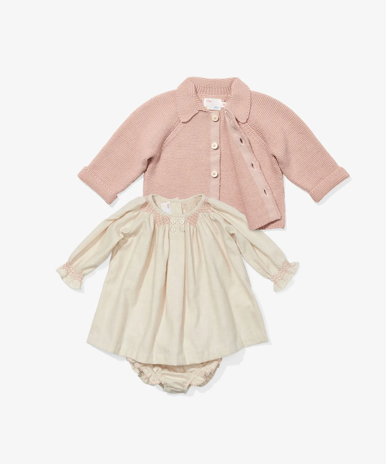 Smocked Dress Bundle, Rose