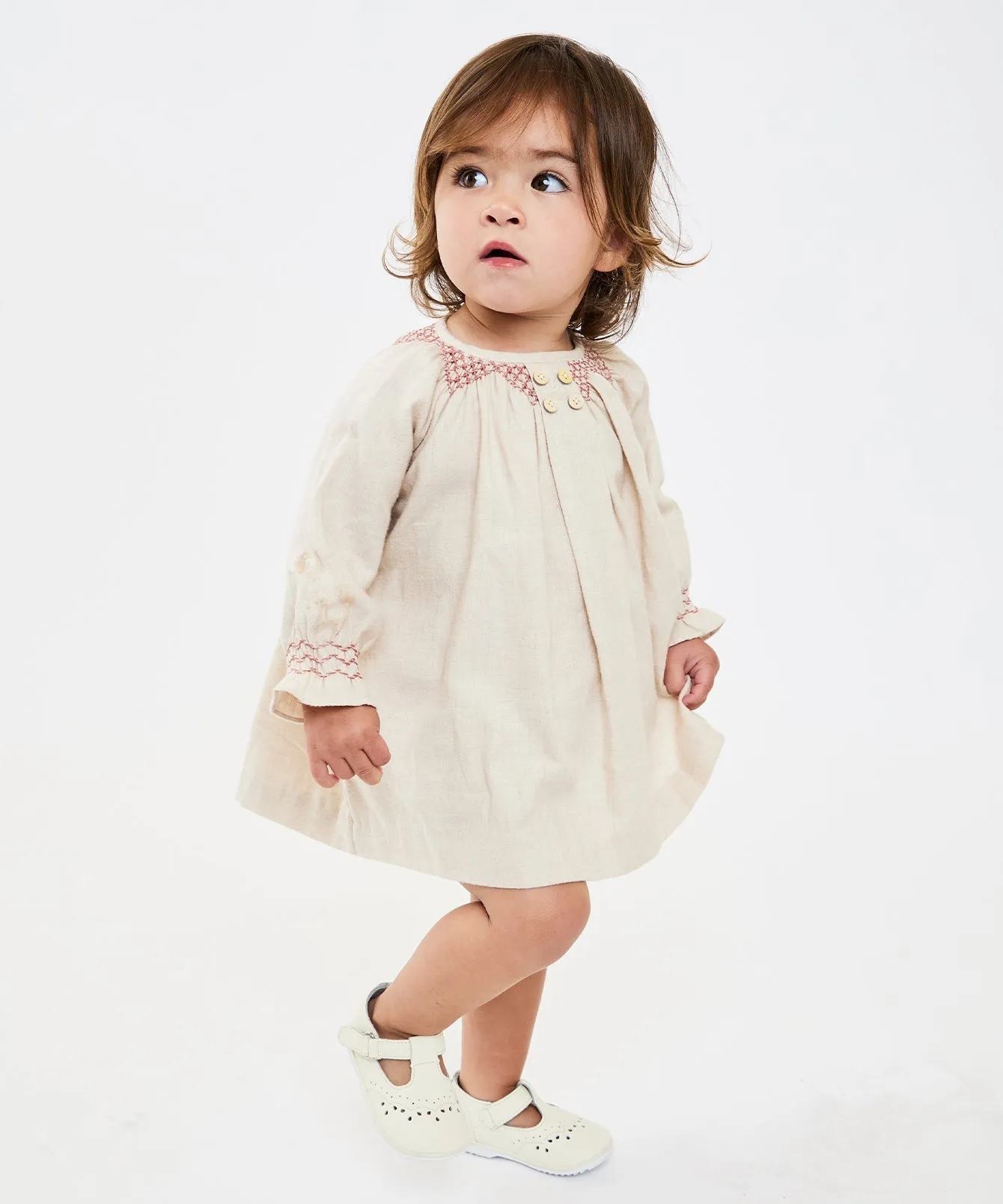 Smocked Dress Bundle, Rose