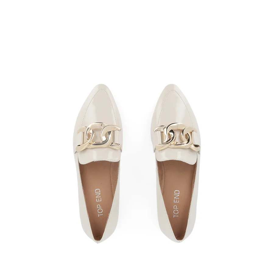 SOCORO - IVORY PATENT LEATHER