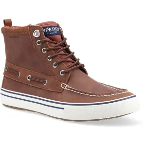 Sperry BAHAMA STORM Mens Suede Boat Shoes Tan
