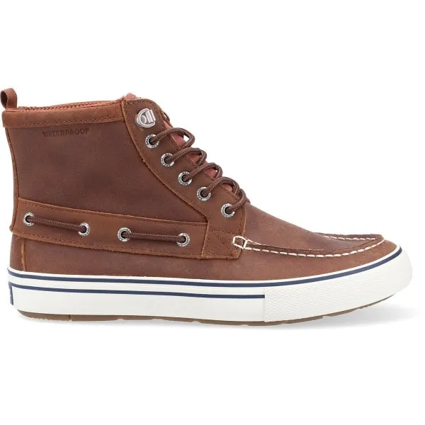 Sperry BAHAMA STORM Mens Suede Boat Shoes Tan