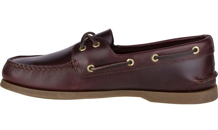 Sperry Men's Authentic Original 2-Eye Boat Shoe - Amaretto