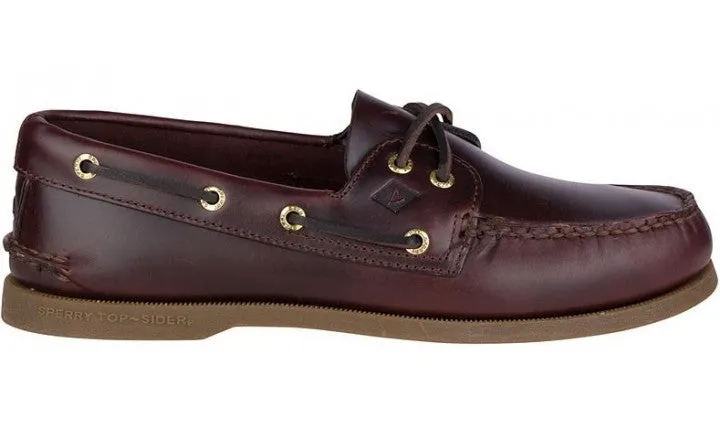 Sperry Men's Authentic Original 2-Eye Boat Shoe - Amaretto