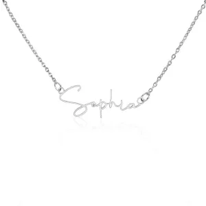 Stylized Name Necklace