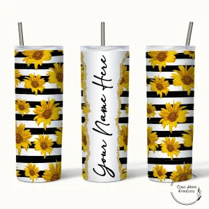 Sunflower 20 oz. Skinny Tumbler