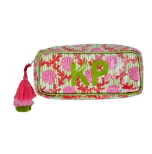 The Mini India Bag- Fete Shell/Coral