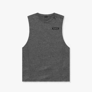 Throwback Icon Elite Shooter Tank - Charcoal Marle