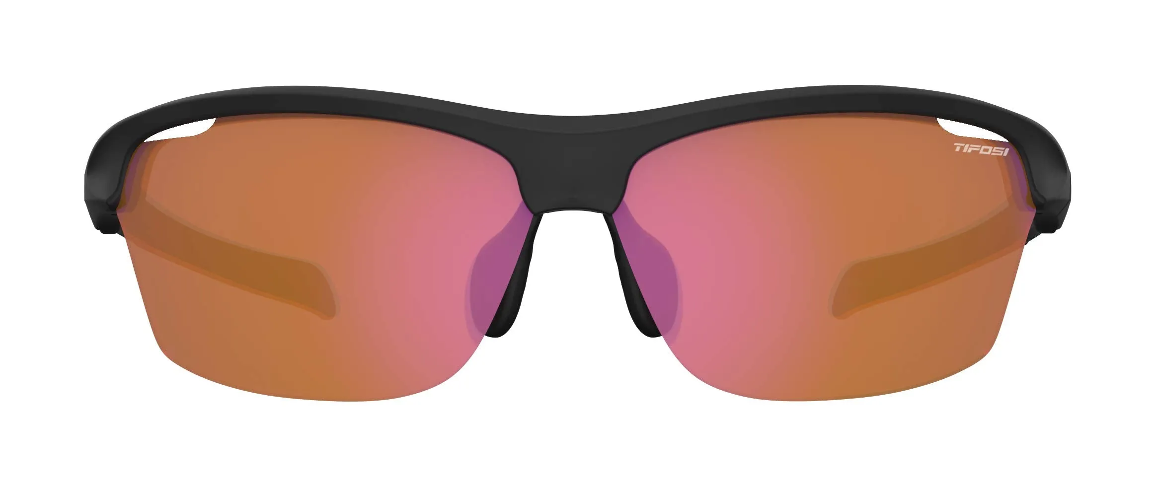 Tifosi Intense Sunglasses Black/AC Red lenses