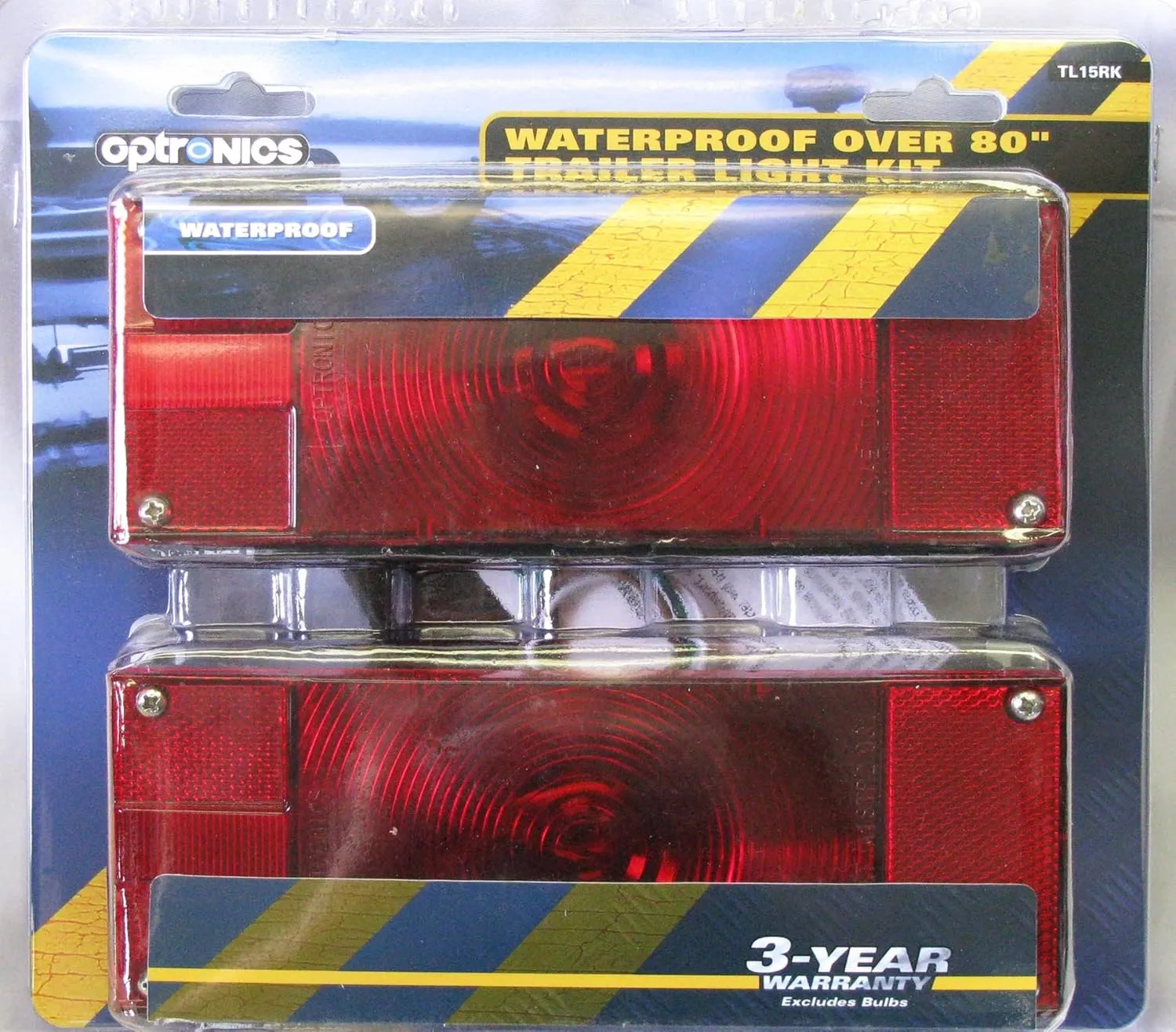 TL15RK OPTRONICS over 80" waterproof universal mount tail light.