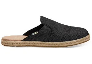 TOMS Women's Nova Black Denim Slip-Ons