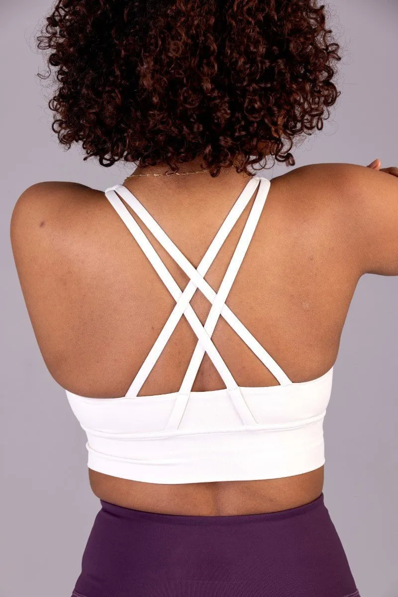 Toorak Sports Bra Cream