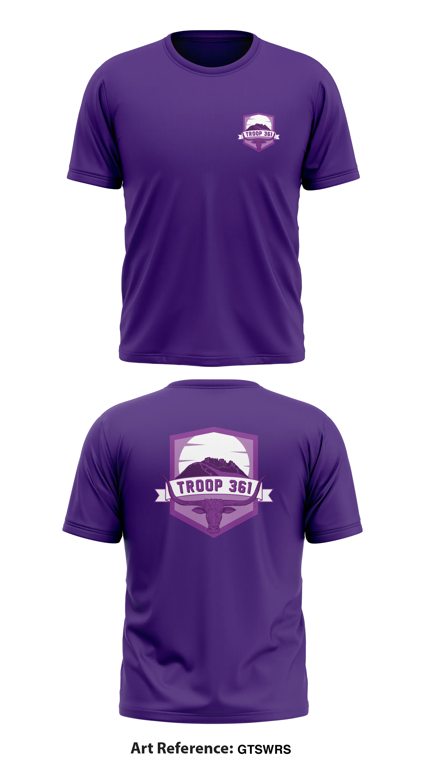 Troop 361 Store 1 Core Men's SS Performance Tee - GTsWrs