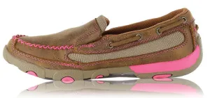 TWISTED X WOMENS MOCS BOAT SLIPON