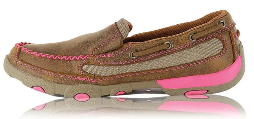 TWISTED X WOMENS MOCS BOAT SLIPON
