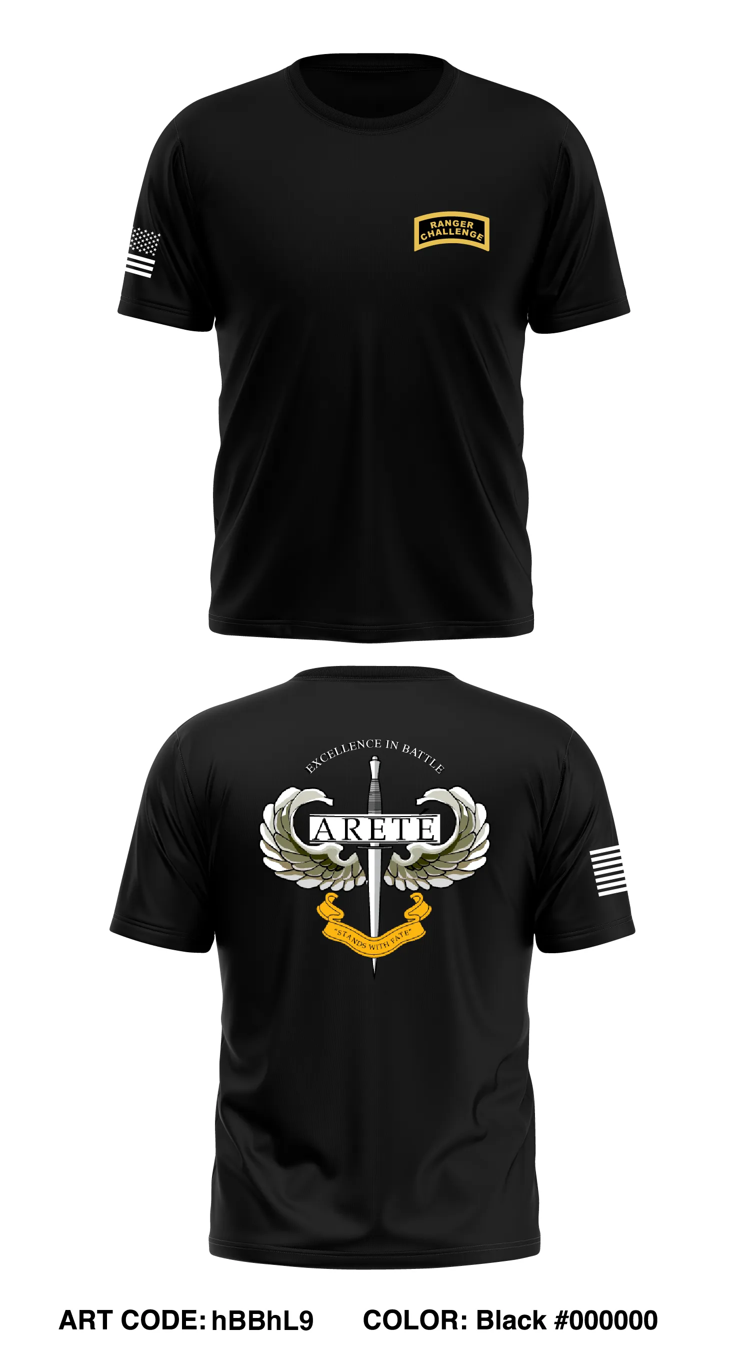 UNC Charlotte Ranger Challenge  Store 1 Core Men's SS Performance Tee - hBBhL9