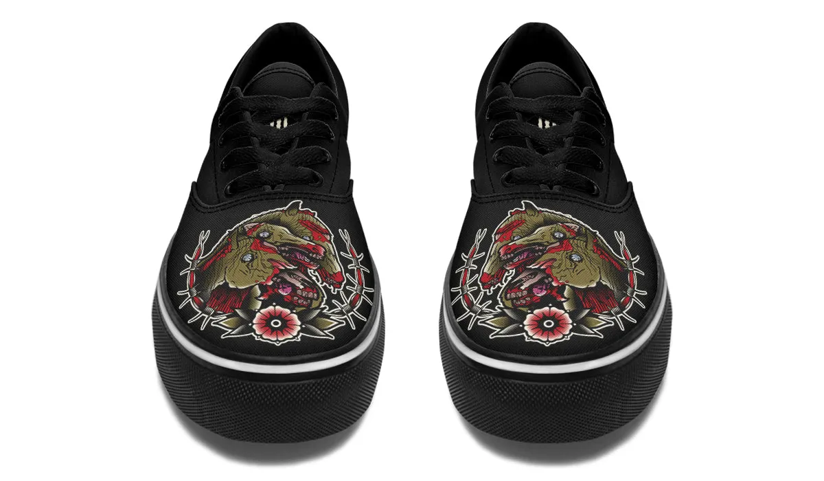 Undead Pharaoh's Horses Classic Shoes