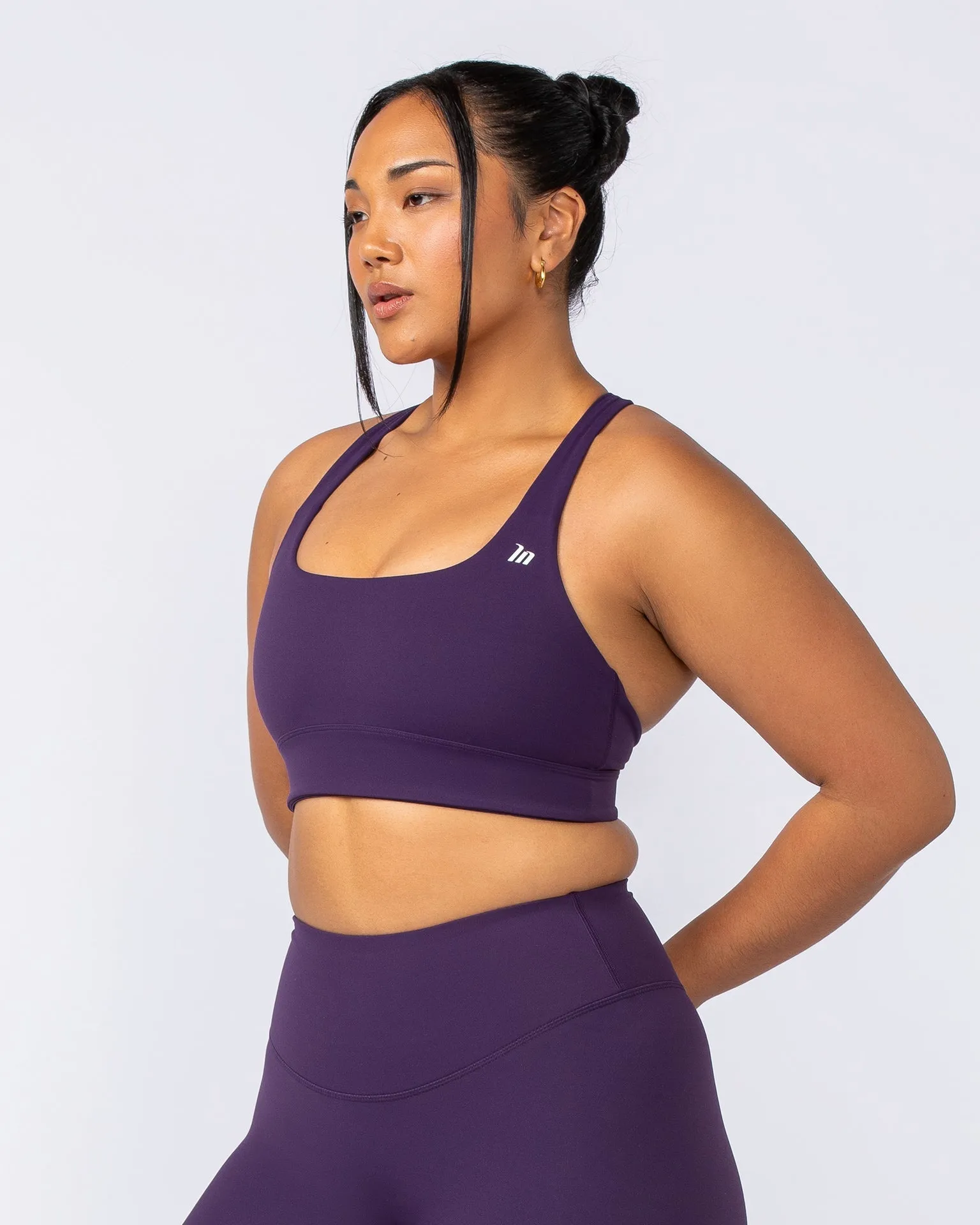 Unstoppable Bra - Dark Purple