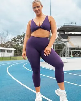Unstoppable Bra - Dark Purple