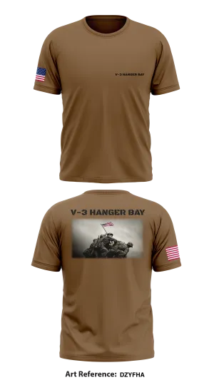 V-3 Hanger Bay  Store 1 Core Men's SS Performance Tee - DzYFHa