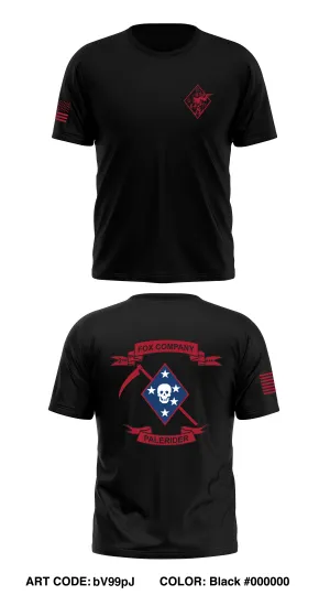 V21 Fox Company "Palerider" Core Men's SS Performance Tee - bV99pJ