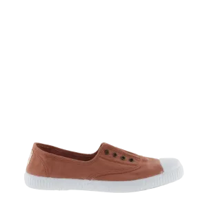 VICTORIA inglesa elastico orange teja toiles/espadrilles