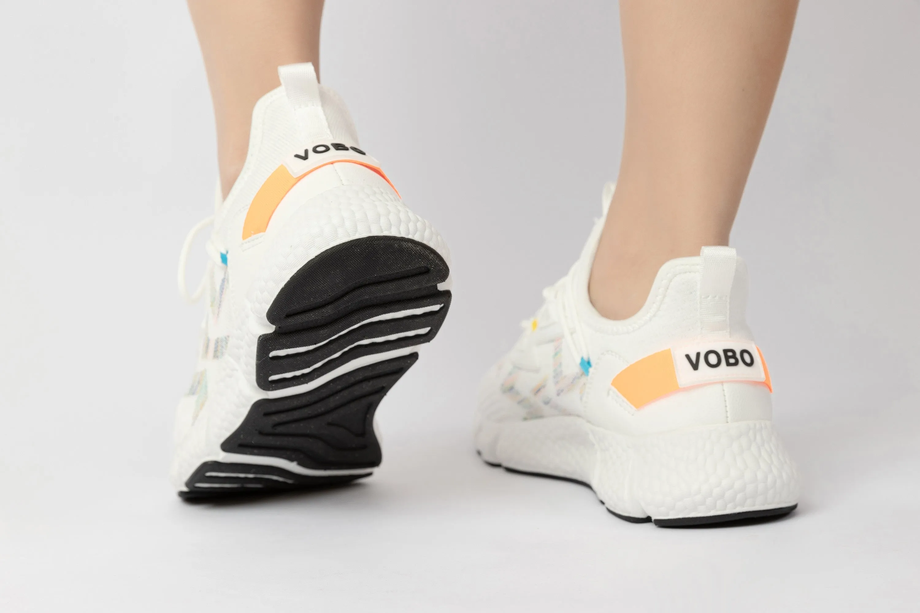 Waterproof Massage Sneaker Shark White | LightCityMall