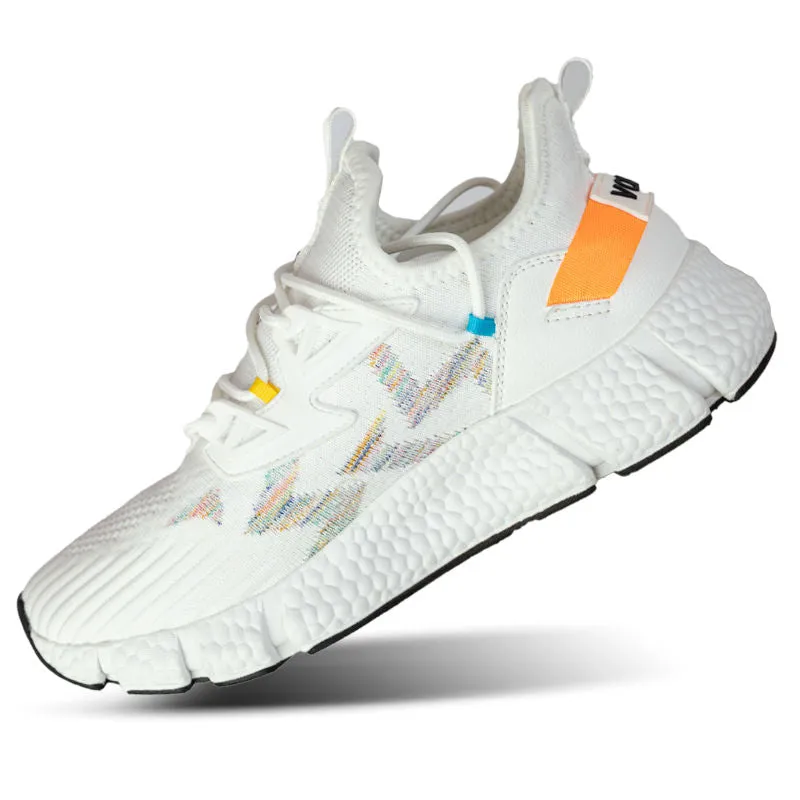 Waterproof Massage Sneaker Shark White | LightCityMall