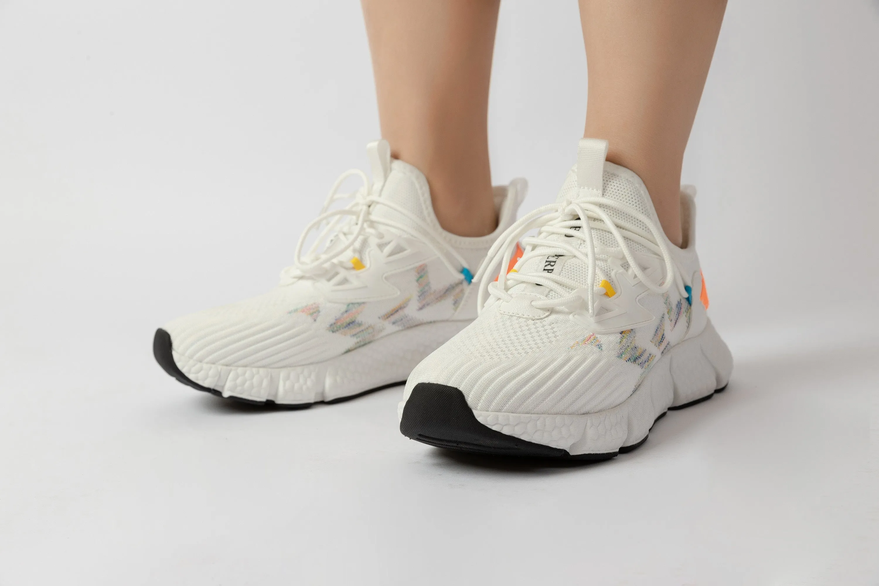 Waterproof Massage Sneaker Shark White | LightCityMall