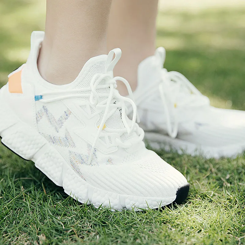 Waterproof Massage Sneaker Shark White | LightCityMall