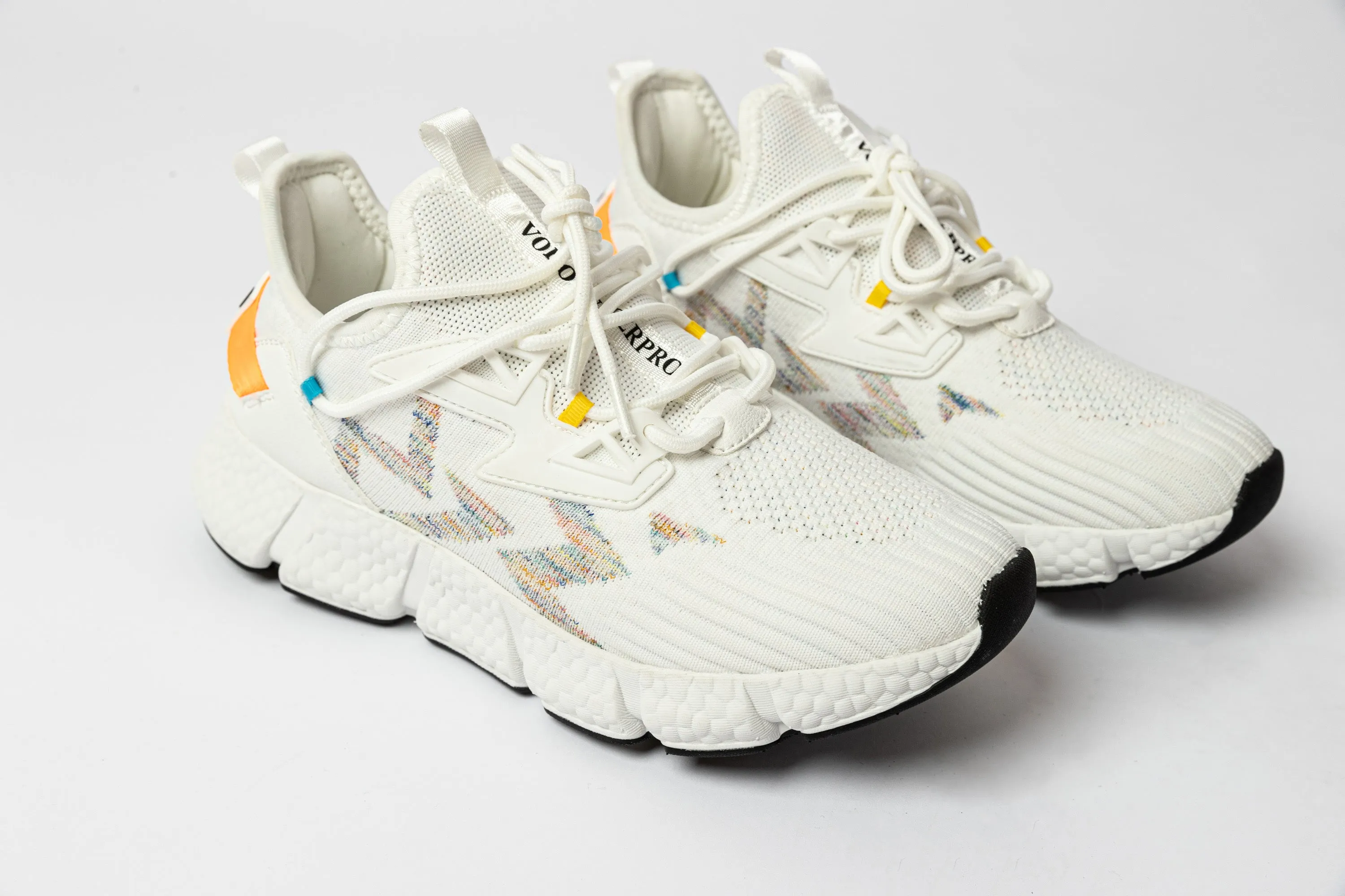 Waterproof Massage Sneaker Shark White | LightCityMall