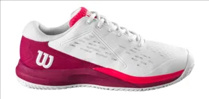 WILSON RUSH PRO JNR WHITE/RED