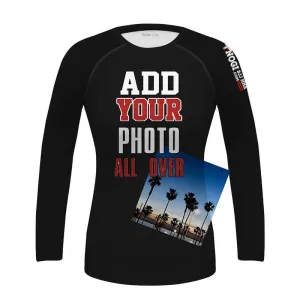 Women Custom Personalized No Gi MMA/BJJ Fight Wear Rash Guard