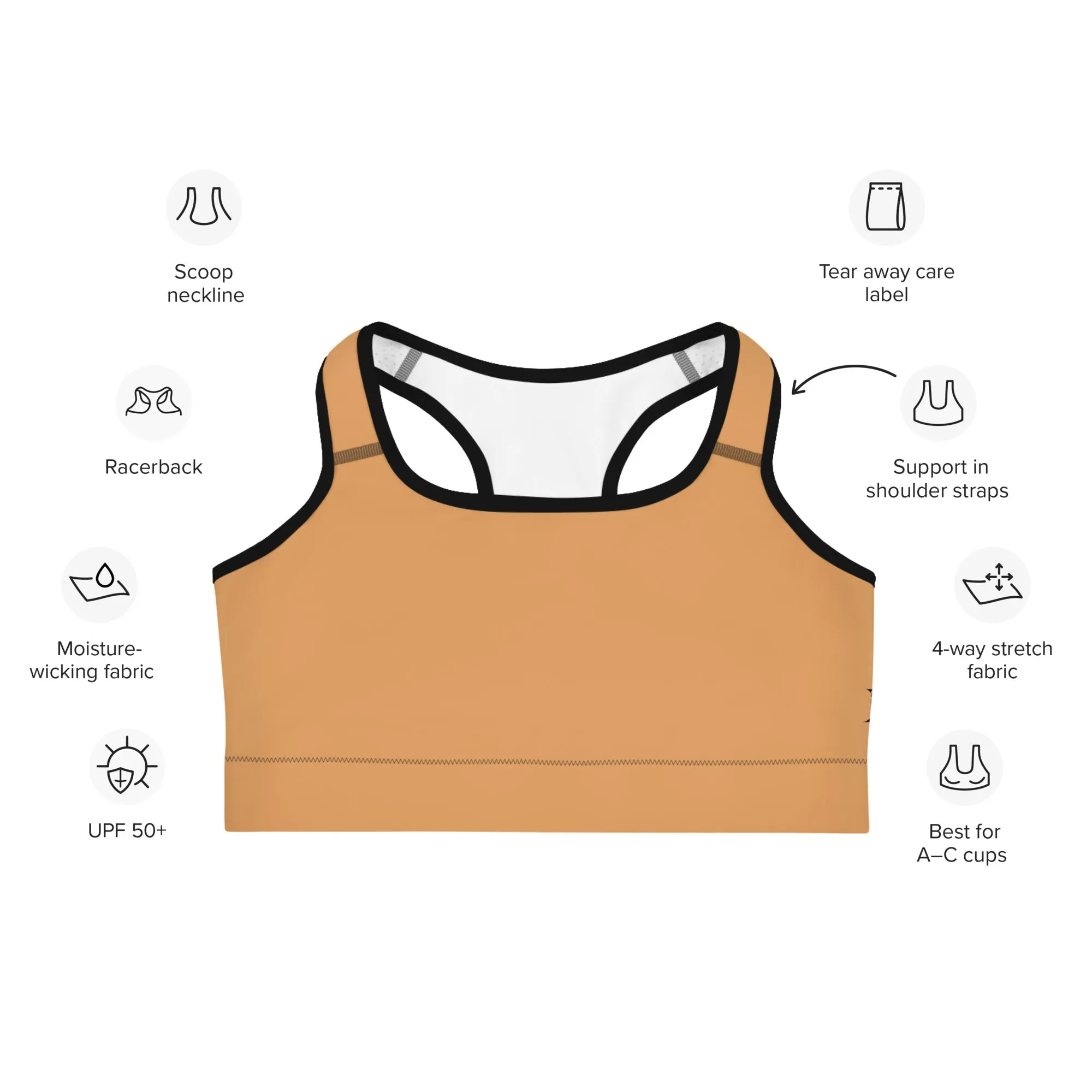 Women's Fearless Stride Sports Bra