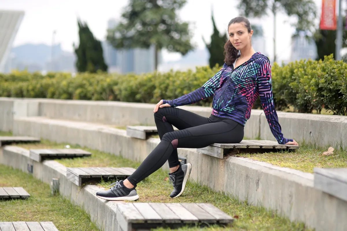 Women's hoodie "Steffi" with handy pockets inside