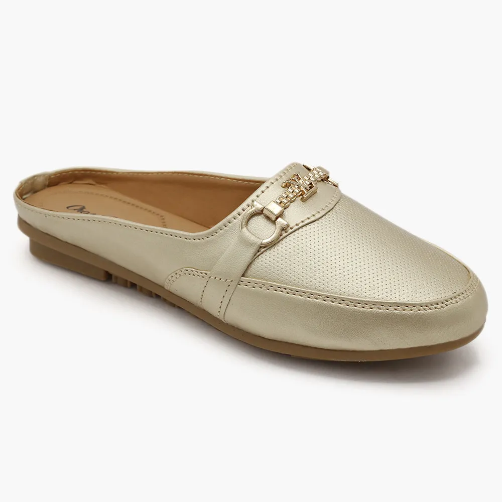 Women's Loafer - Golden