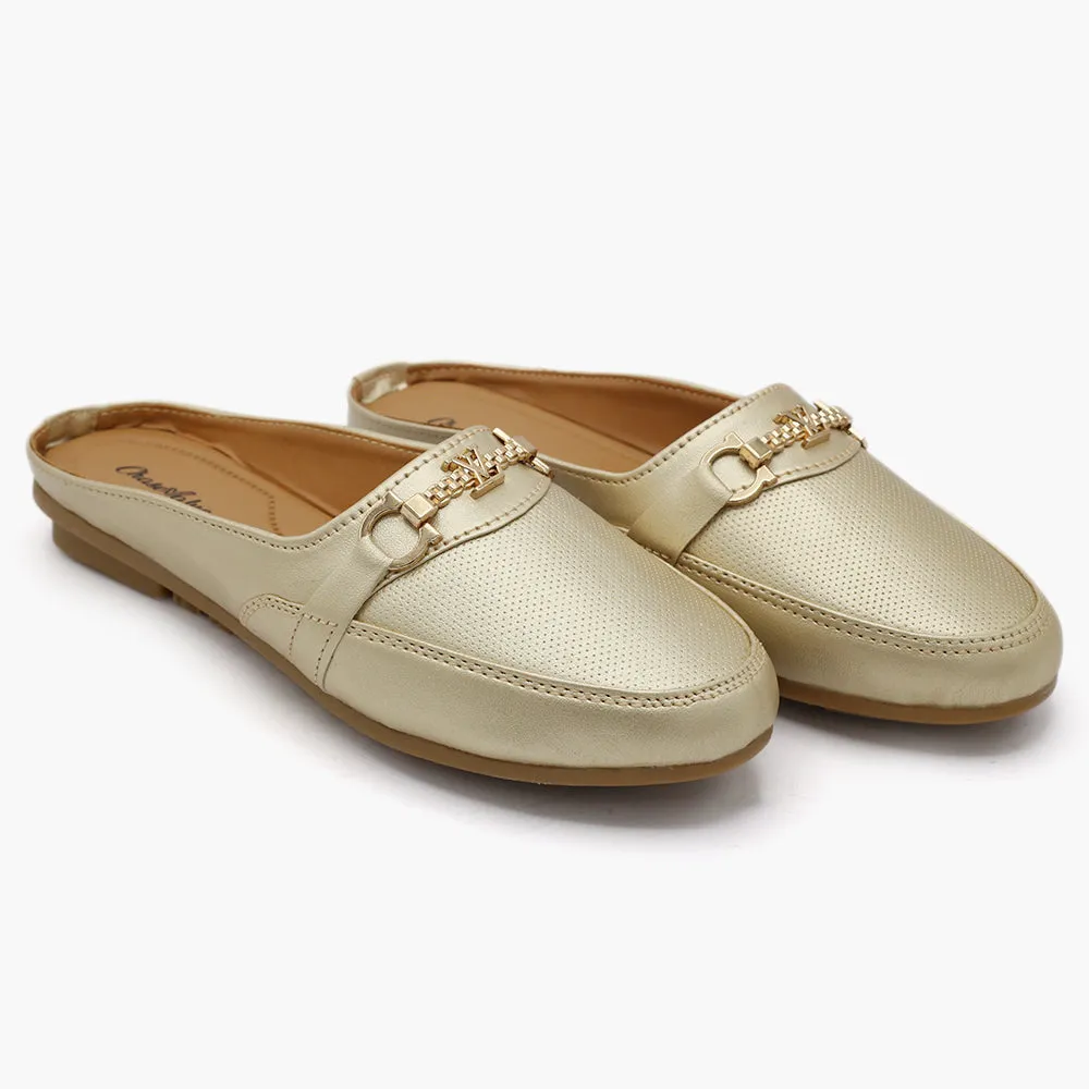 Women's Loafer - Golden