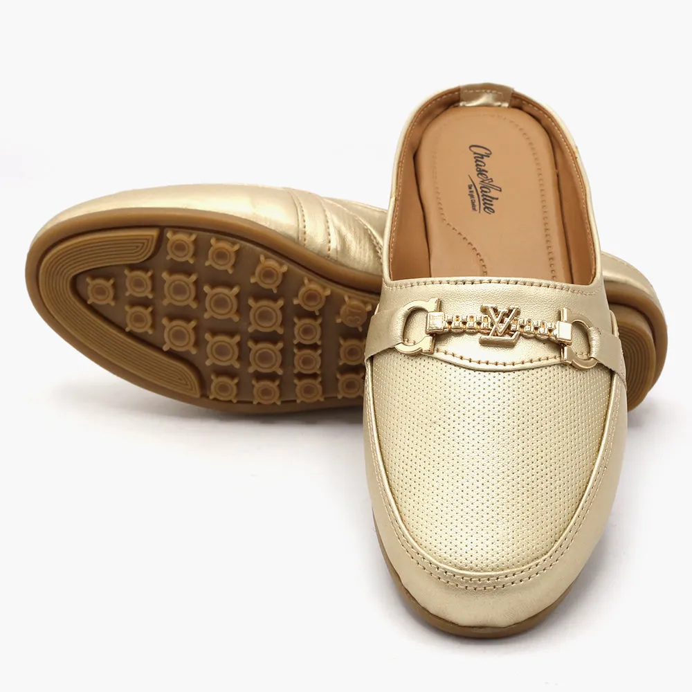 Women's Loafer - Golden