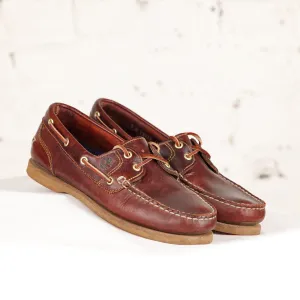 Women's Timberland Leather Deck Boat Shoes - Brown - 7.5